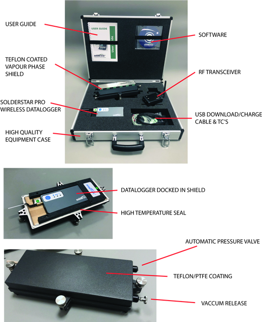 Thermal profiler for IBL vapor phase machines